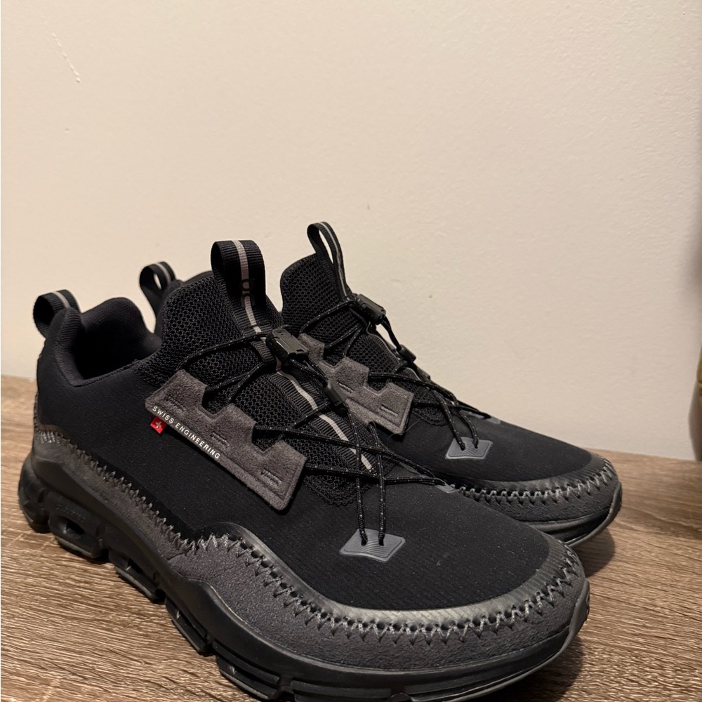 Men's Black and Gray Sneakers